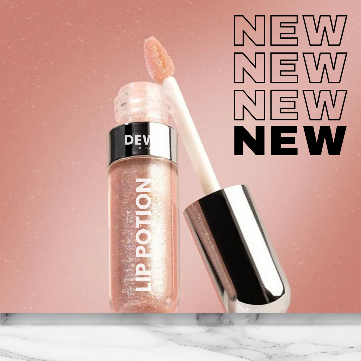 Lip Potion - 3 in 1 Lip Balm, Oil, Gloss