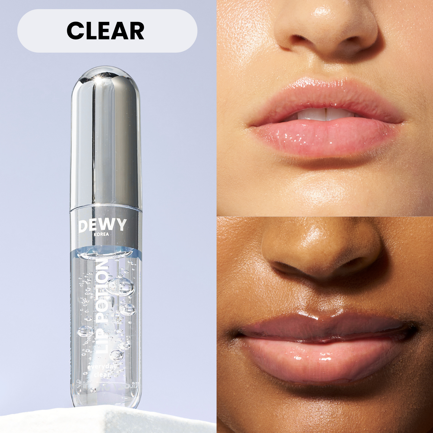 Lip Potion - 3 in 1 Lip Balm, Oil, Gloss