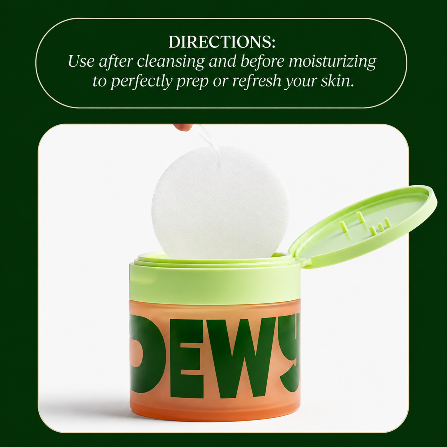 Peptide-Infused Skin Clarifying Pads
