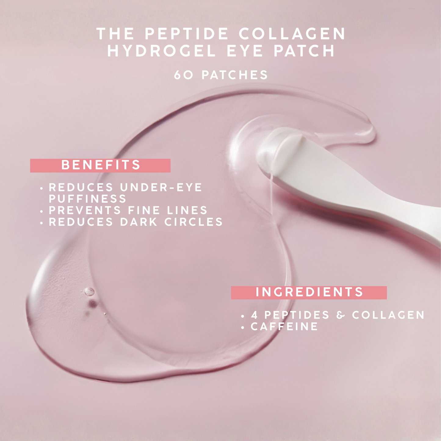 The Original Peptide Collagen Hydrogel Eye Patches