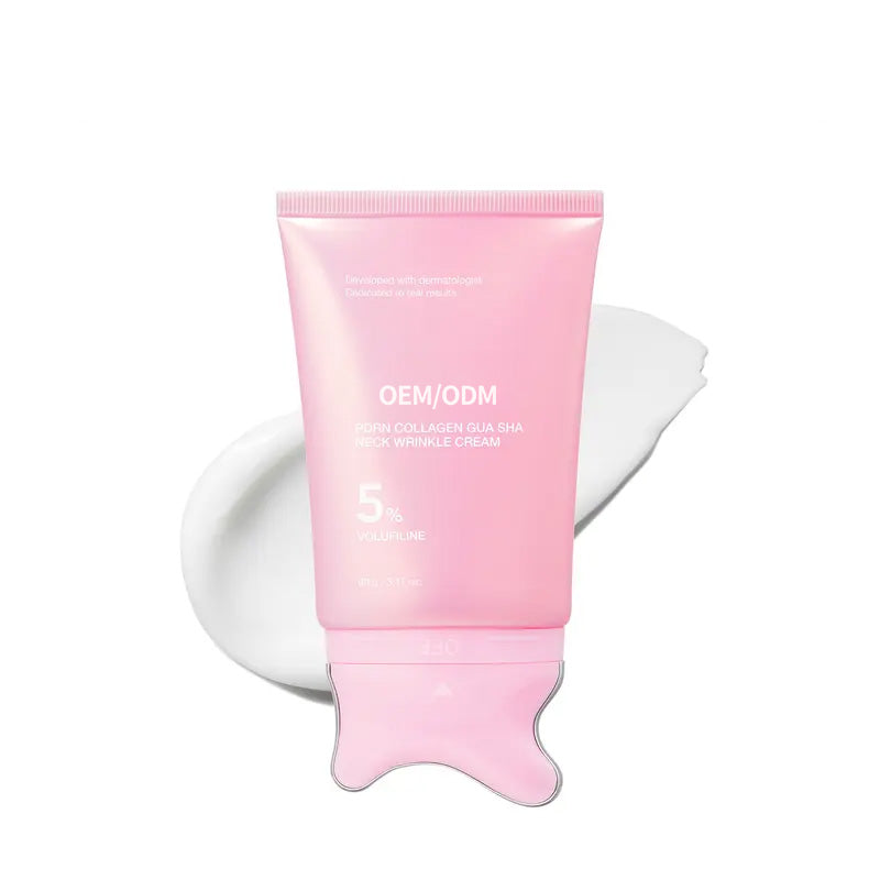 PDRN, 5% Volufiline, Collagen-Infused Cream + Built-In Gua Sha