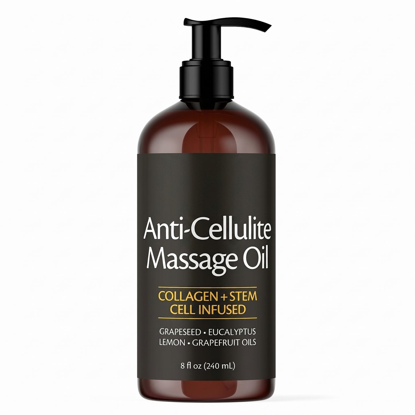 Anti-Cellulite Oil 8oz + Brush Kit