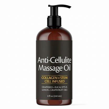Anti-Cellulite Oil 8oz + Brush Kit